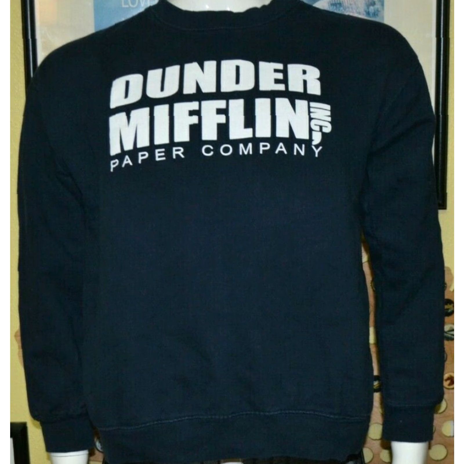 Vintage VINTAGE Womens The Dunder Mifflin Paper Company Crew Pullover Sweatshirt Medium Office Size M / US 6-8 / IT 42-44 - 2 Thumbnail