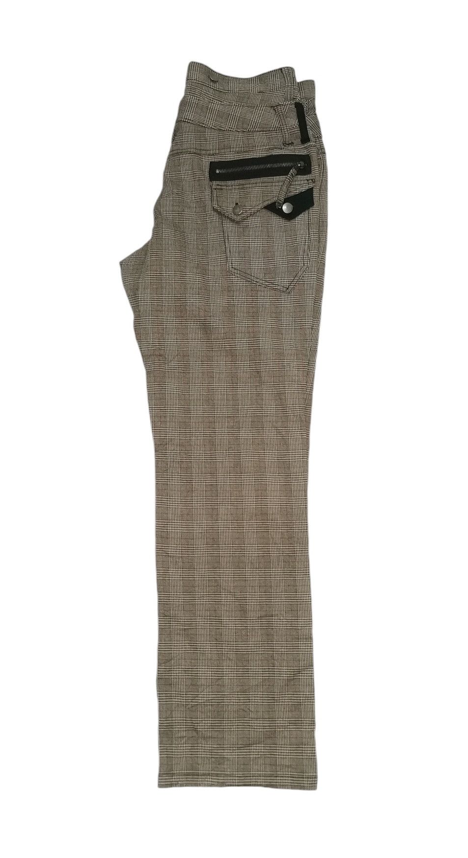 If Six Was Nine × Japanese Brand Authentic double waist plaid tartan pants Size US 32 / EU 48 - 8 Thumbnail