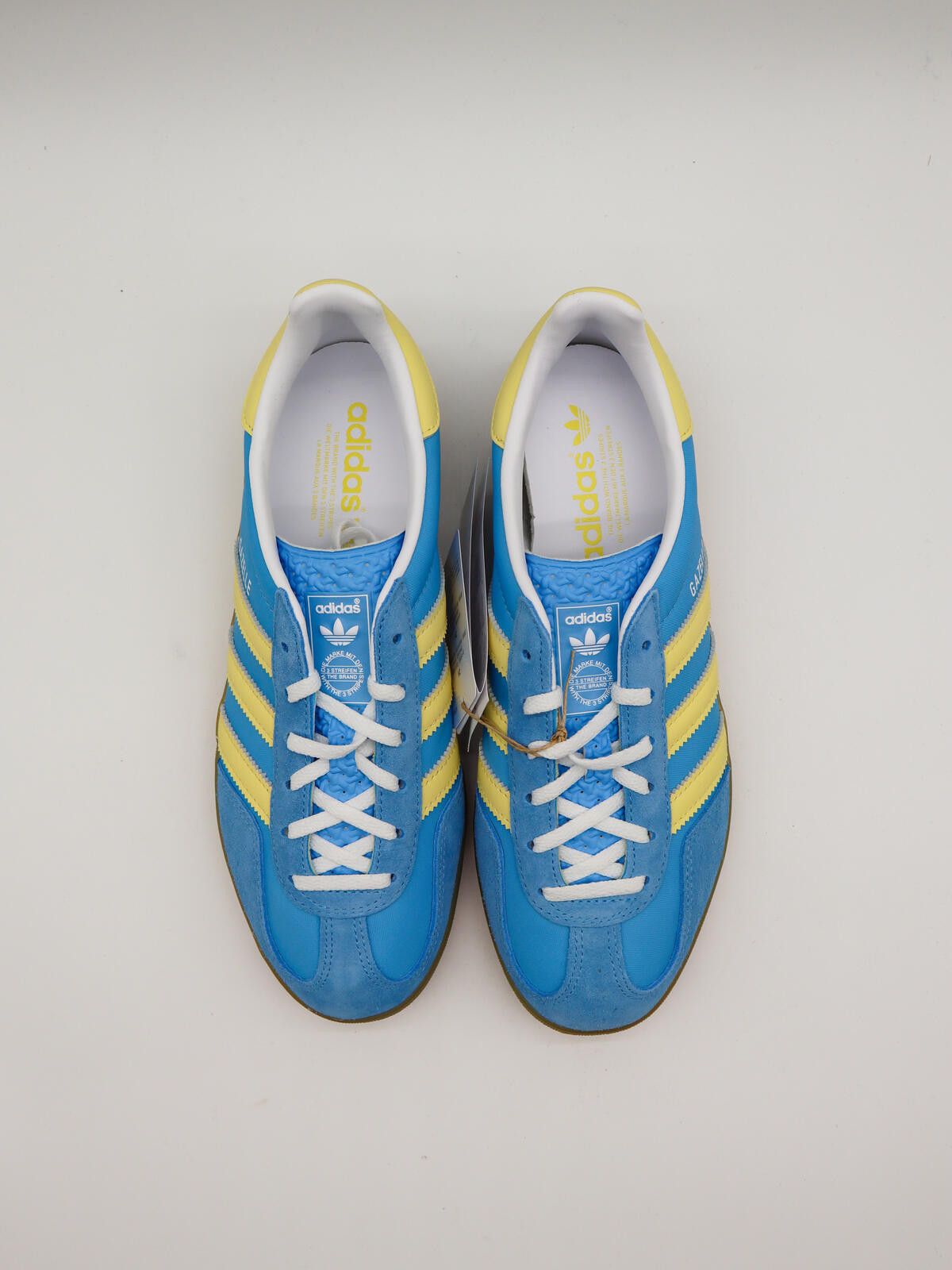 Adidas adidas Gazelle Indoor - Blue / Yellow - IE2960 – Size 7.5 Size US 8.5 / EU 41-42 - 2 Thumbnail