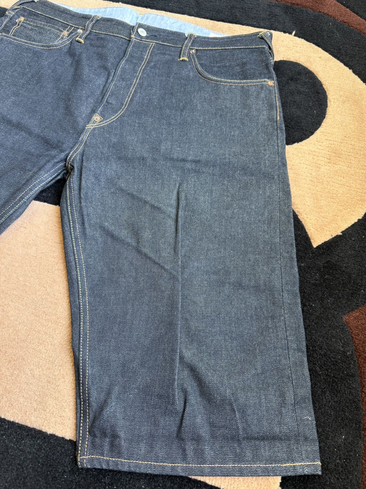 Evisu EVISU tiger in the mountains daicock denim shorts！size：38 Size US 38 / EU 54 - 8 Thumbnail