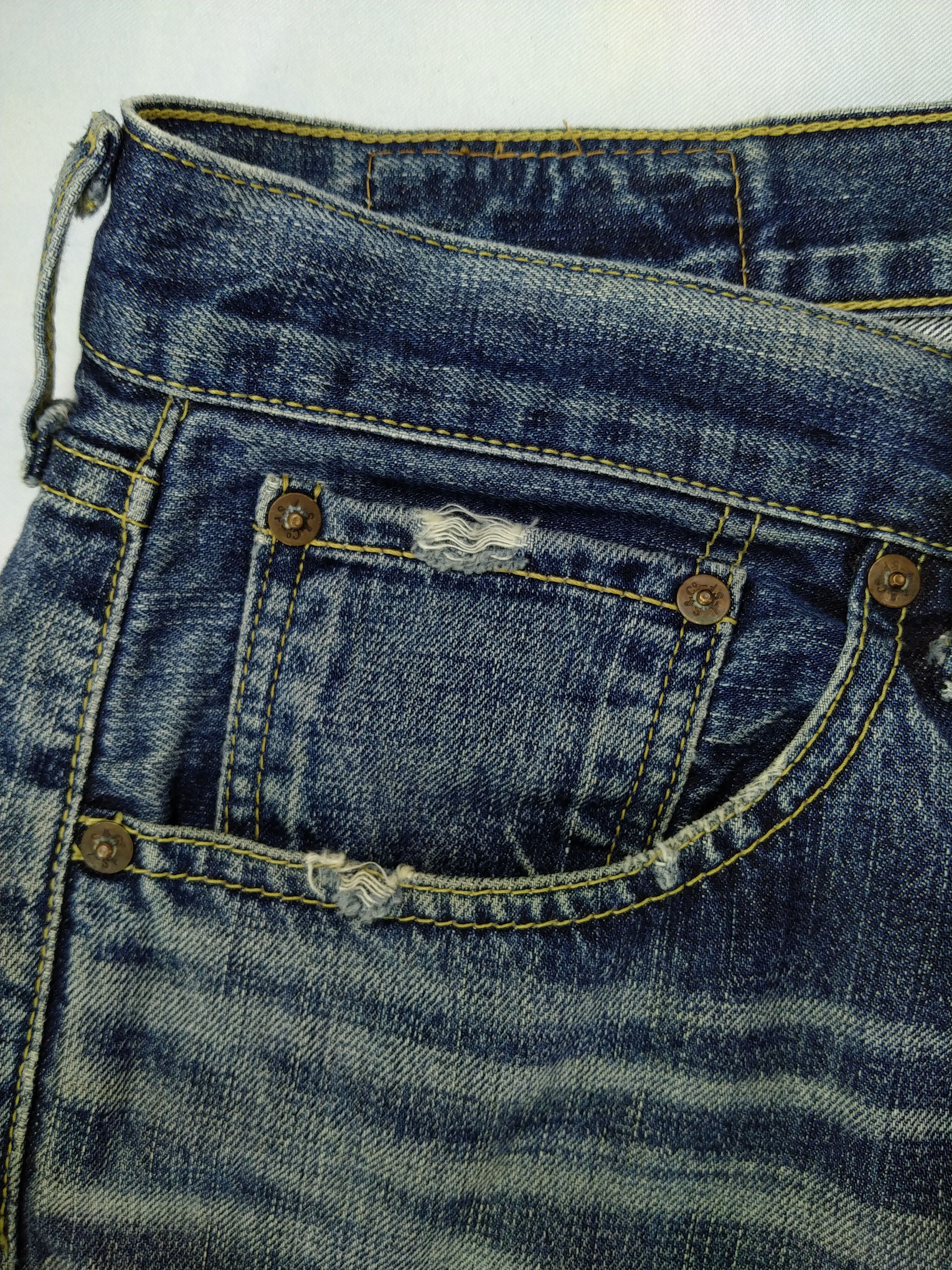 Levi's Faded Blue Vintage Levi's 503 Whisker Denim 37x33 -JN687 Size US 37 - 14 Thumbnail