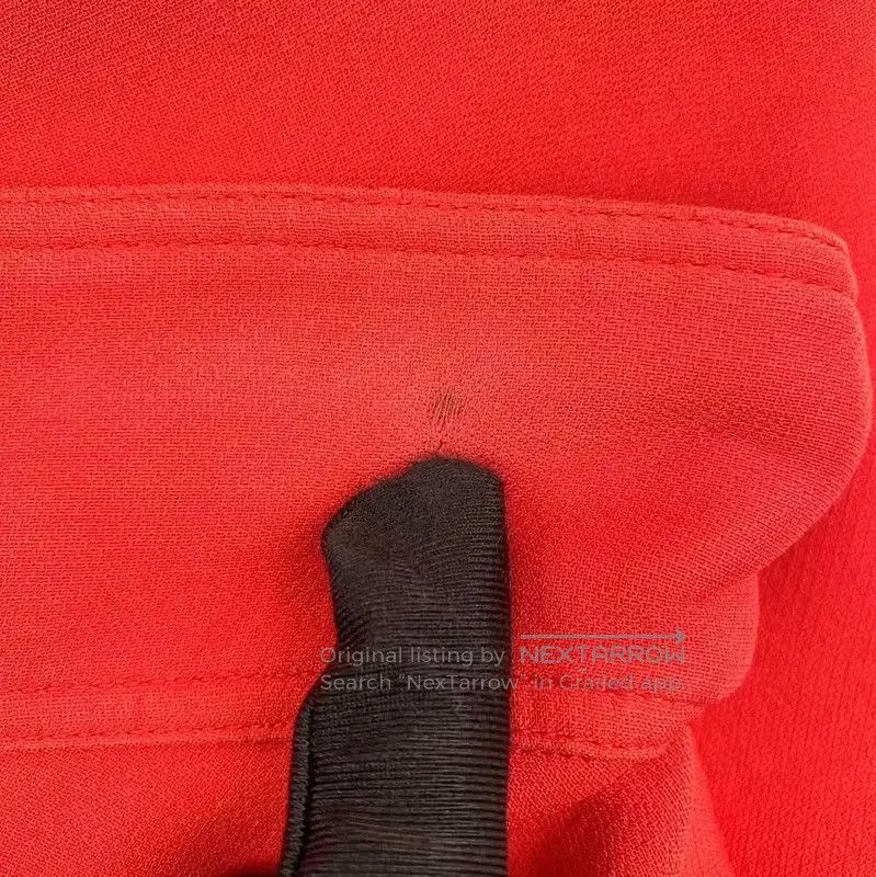 Dior Dior Red Cashmere Midi Skirt for Women . Size 28" / US 6 / IT 42 - 6 Thumbnail
