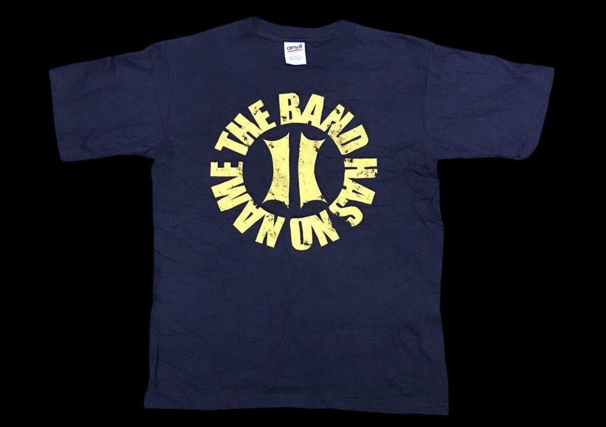 Band Tees × Japanese Brand × Vintage Vintage Japanese Rock Band THE BAND HAS NO NAME Shirt Youth Size US XXS / EU 40 - 1 Thumbnail