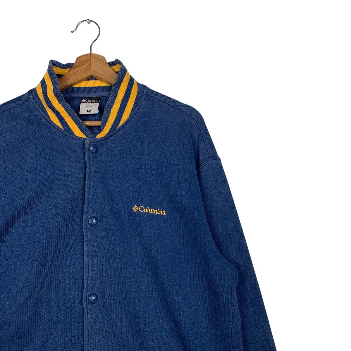 Columbia COLUMBIA Small Logo Blue Varsity Jacket #1720-C76 Size US M / EU 48-50 / 2 - 5 Thumbnail