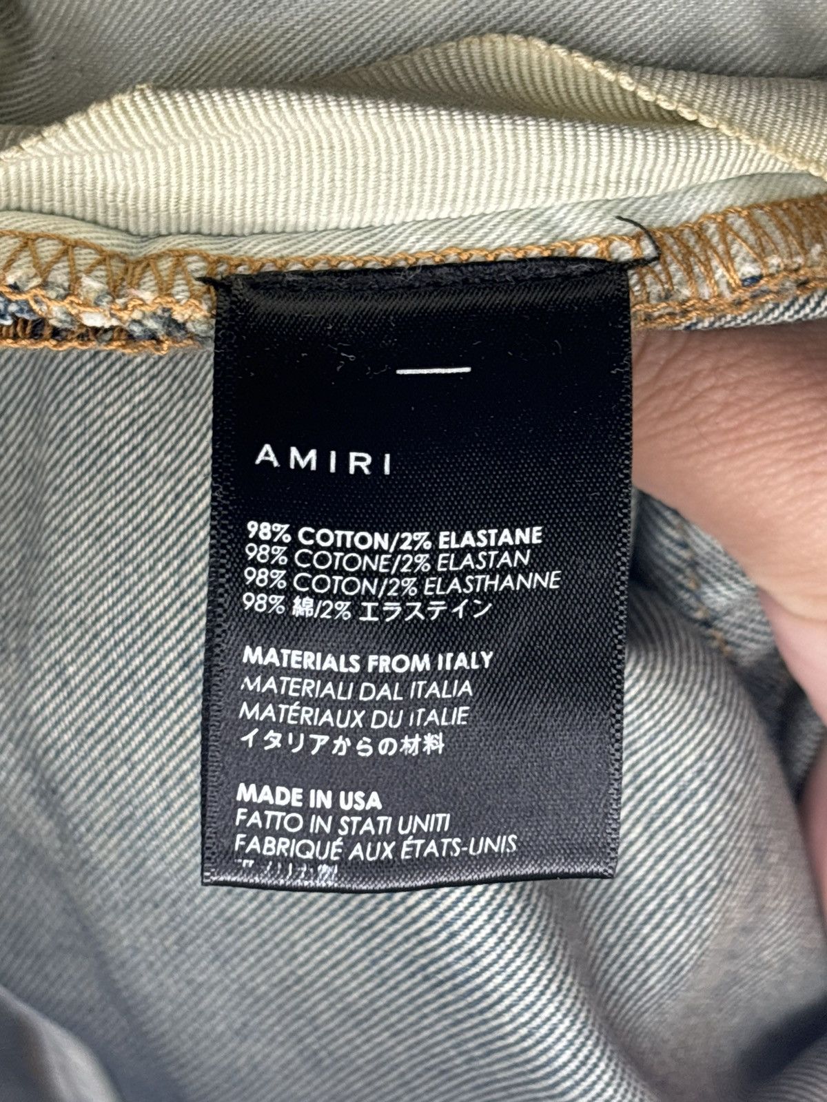 Amiri Mike amiri mx1 open leg Size US 32 / EU 48 - 10 Thumbnail