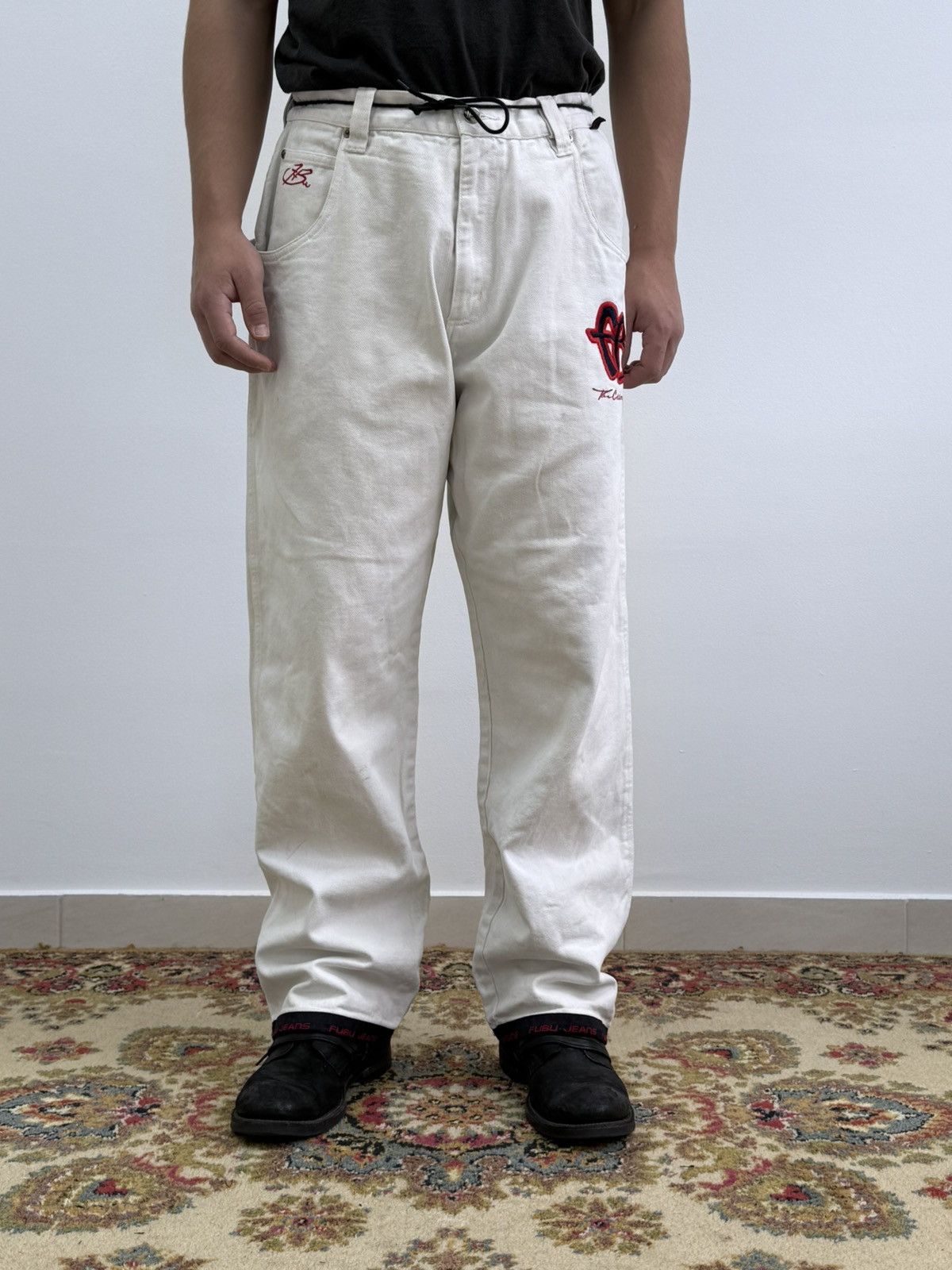 Fubu Vintage 90s Fubu Baggy Rap Pants Size US 36 / EU 52 - 4 Thumbnail