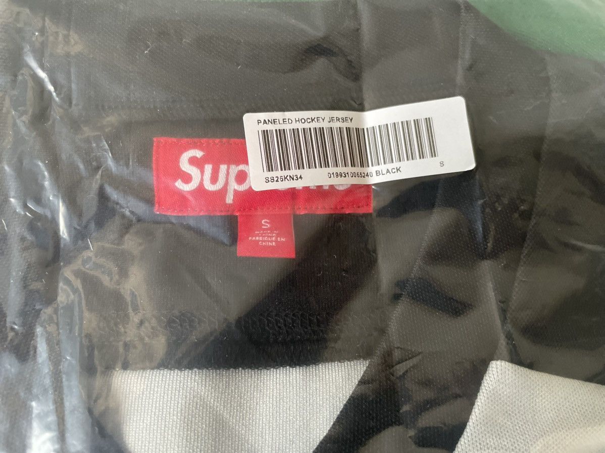 Supreme Supreme Panel Hockey Jersey Black Small Size US S / EU 44-46 / 1 - 2 Thumbnail