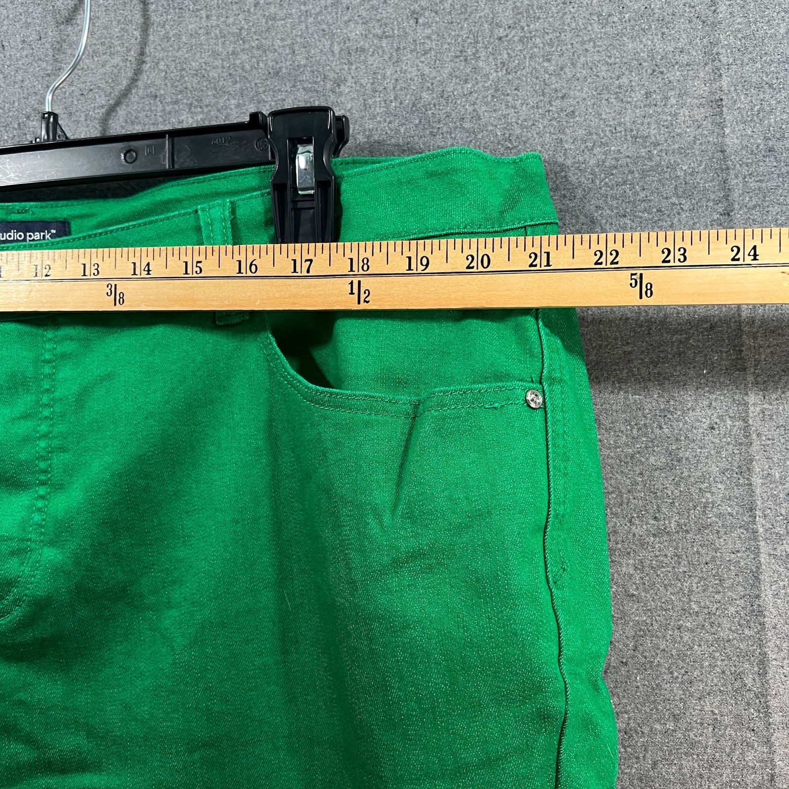 Other Studio Park x Jane Treacy Petite Twill Kick Flare Cropped Size 22" - 9 Thumbnail