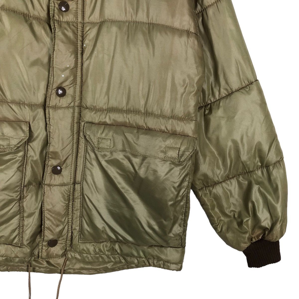 DuPont 🔥90’s Vintage Light Puffer Down Jacket Racing Dupont Dacron Size US M / EU 48-50 / 2 - 4 Thumbnail