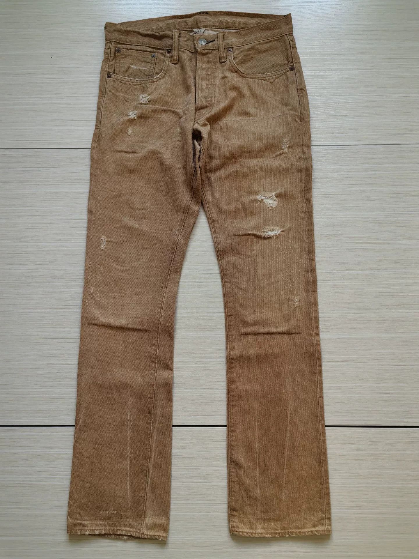 RRL Vintage Denim Trouser Boots Pants