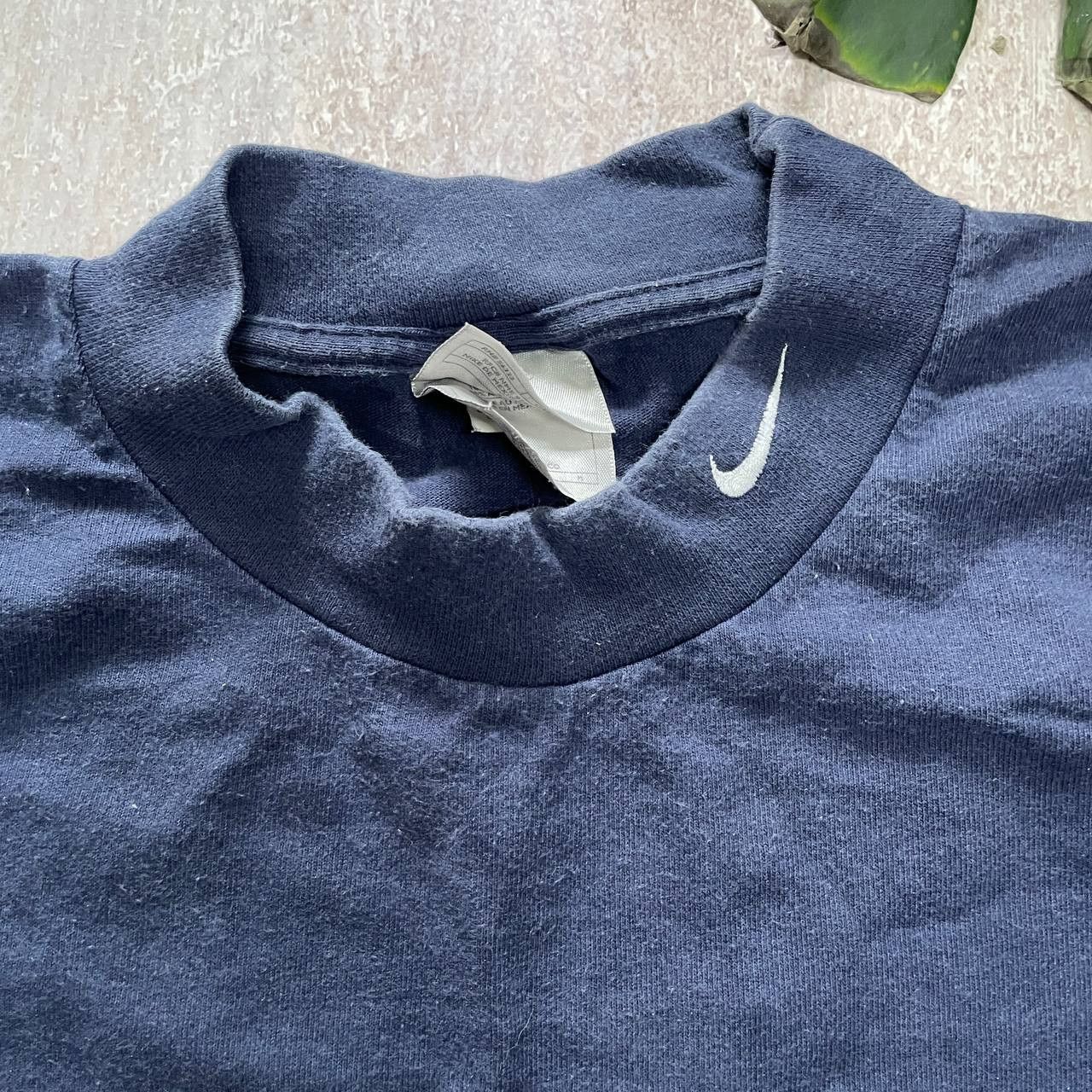 Nike VINTAGE Y2K TURTLENECK NIKE LOGO DRILL STREETWEAR Size US M / EU 48-50 / 2 - 2 Thumbnail