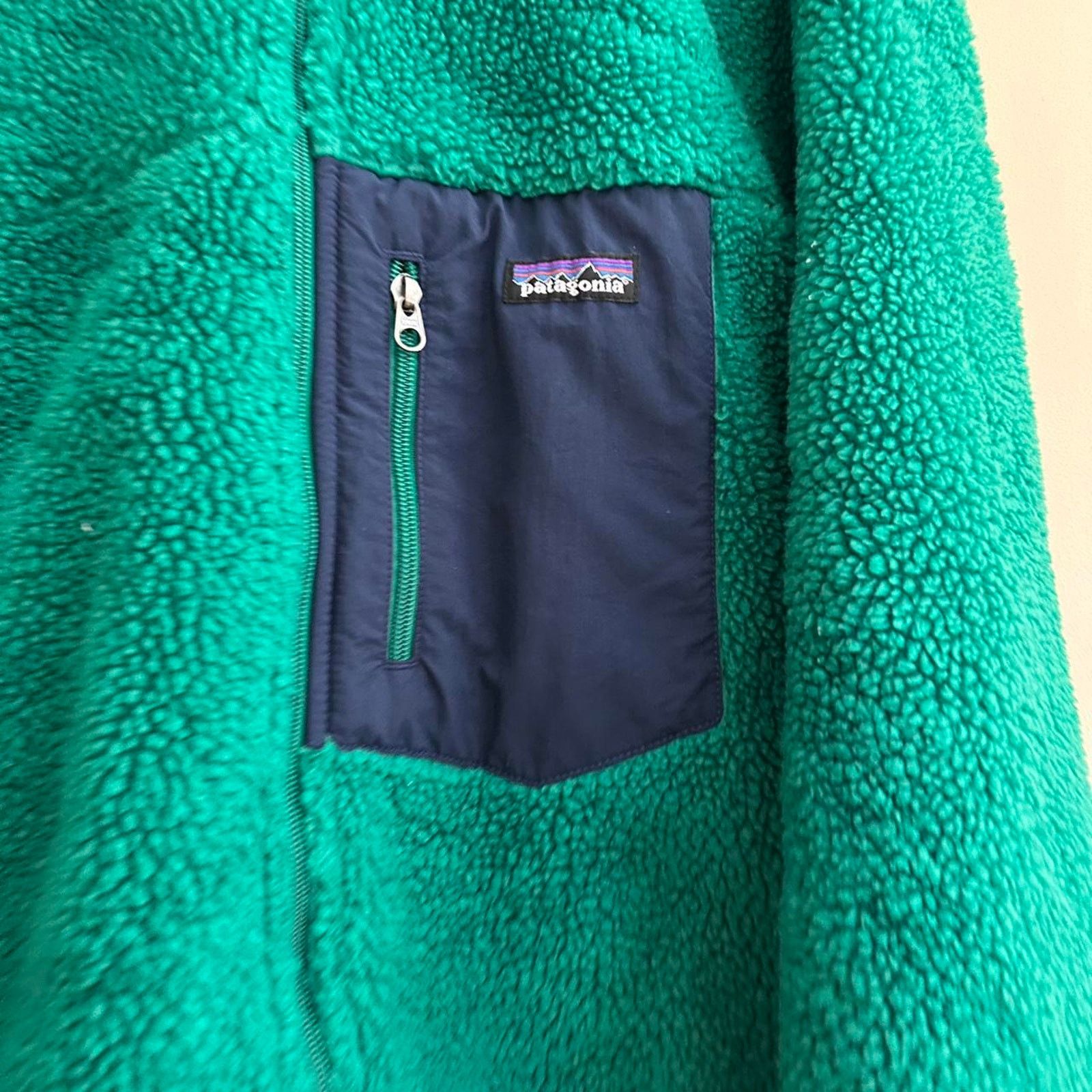 Patagonia × Vintage Vintage Patagonia Fleece Jacket Size US L / EU 52-54 / 3 - 3 Thumbnail