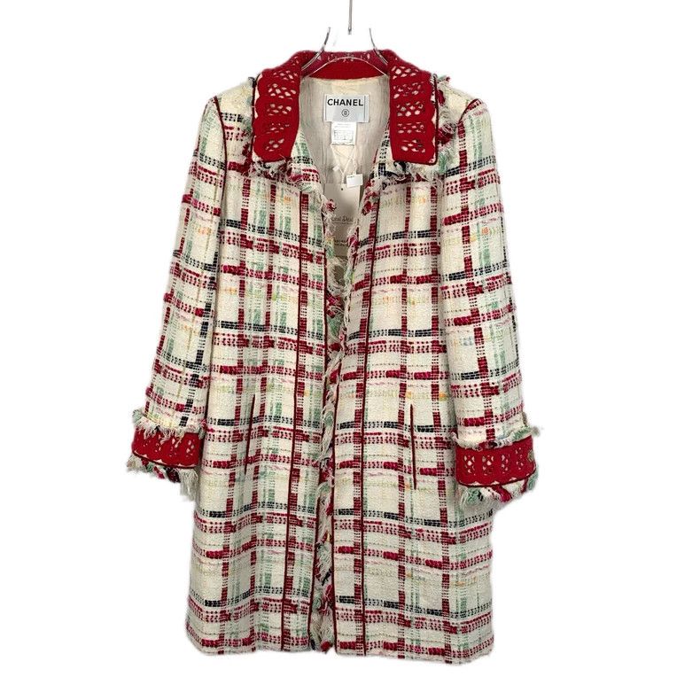 Chanel Chanel Colorful Plaid Long Sleeve Coat-dmc Size US M / EU 48-50 / 2 - 1 Thumbnail