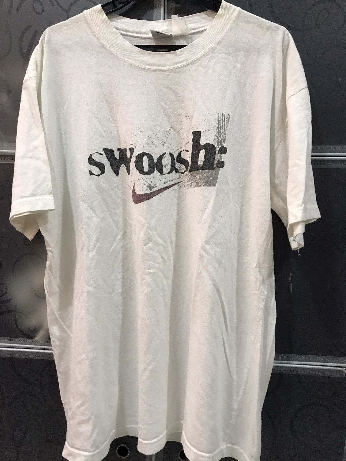 Nike × Vintage Nike Swoosh Vintage Size US L / EU 52-54 / 3 - 1 Thumbnail
