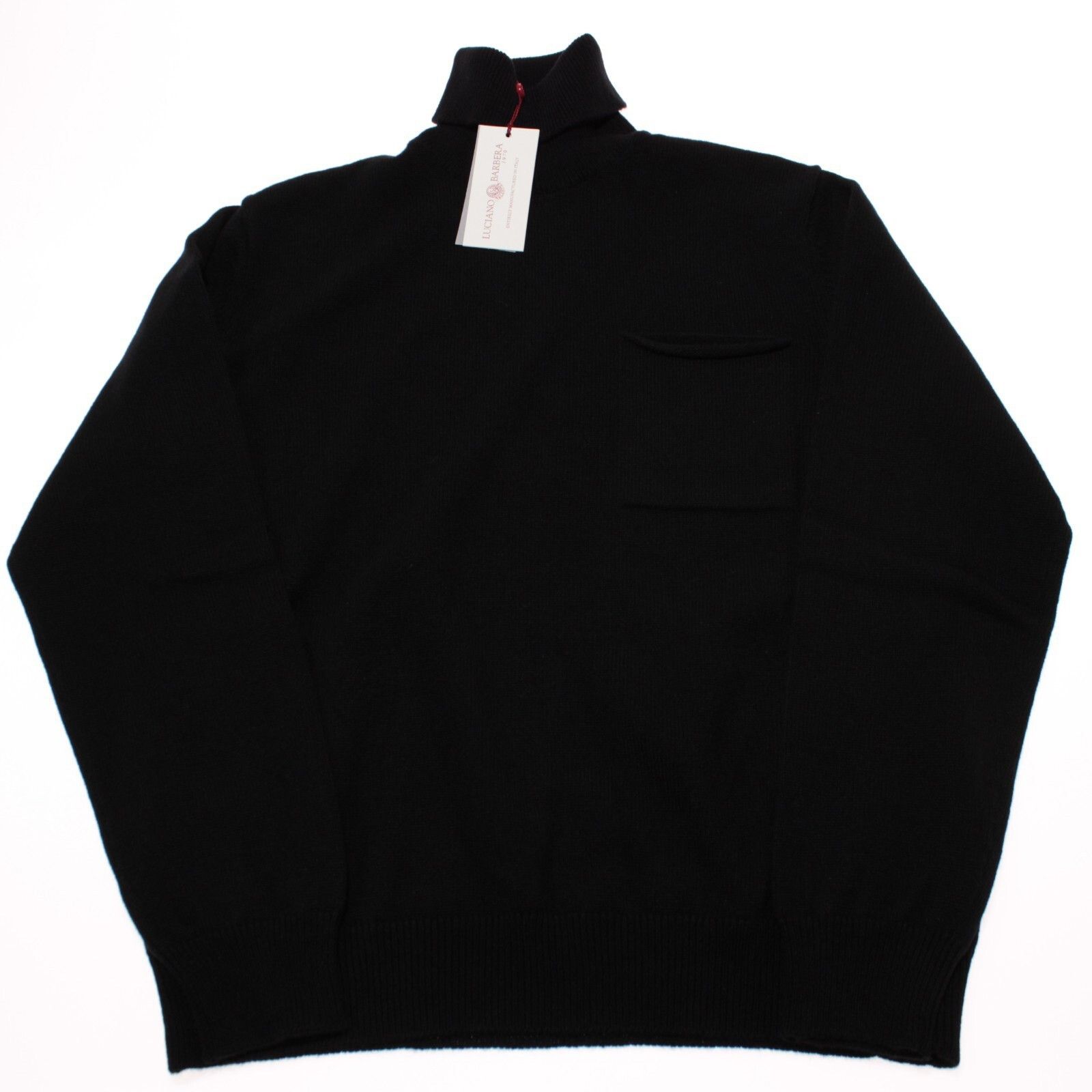 Luciano Barbera Luciano Barbera Sweater Size US XL in Black Size US XL / EU 56 / 4 - 3 Thumbnail