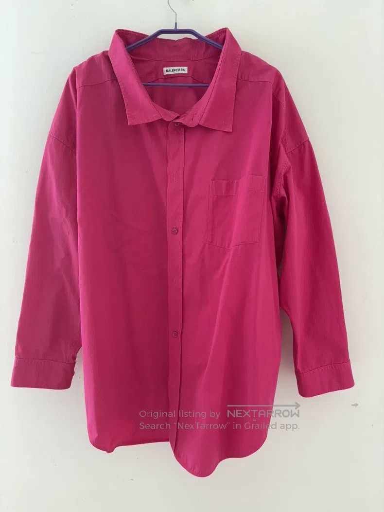 Balenciaga Balenciaga Logo print long-sleeve shirt Size XS / US 0-2 / IT 36-38 - 1 Thumbnail