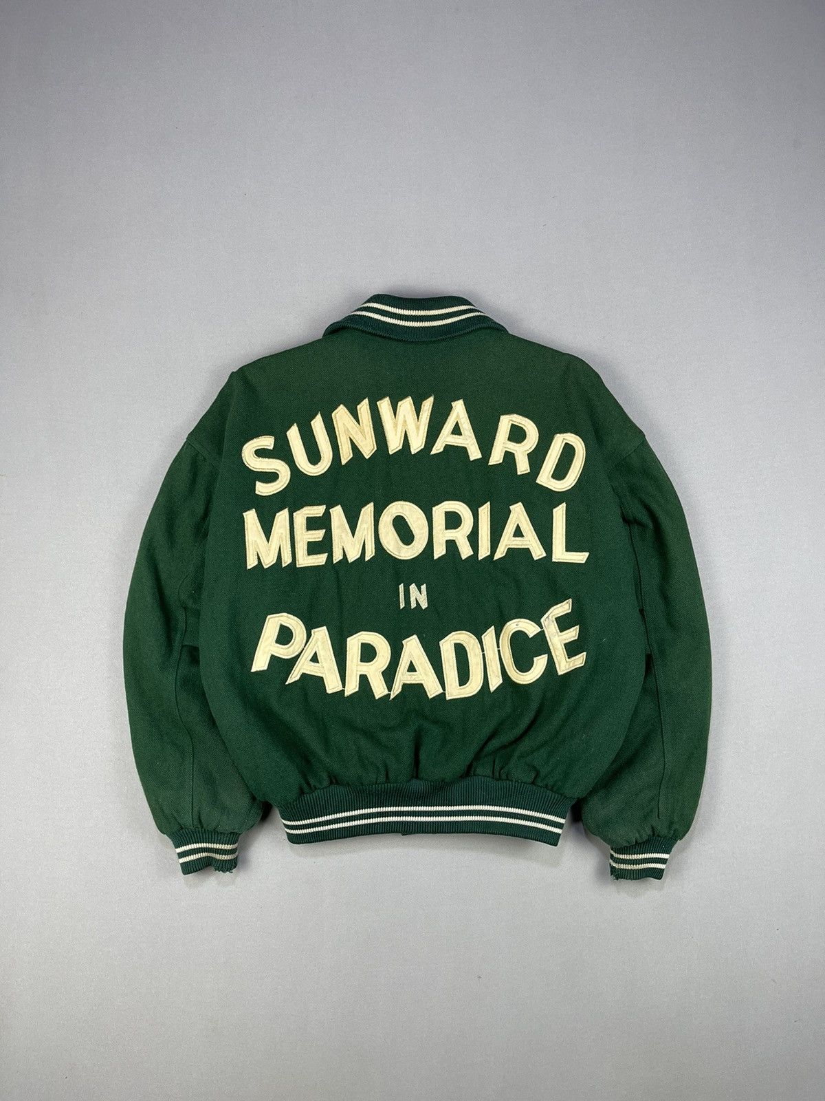 Vintage Vintage Fancy Ball Division Varsity Jacket Size US M / EU 48-50 / 2 - 1 Thumbnail