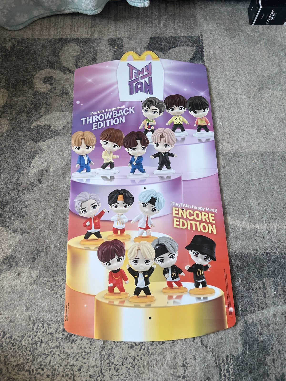Hypebeast 2025 McDonald’s Tiny Tan Happy Meal Posterboard Size ONE SIZE - 1 Thumbnail
