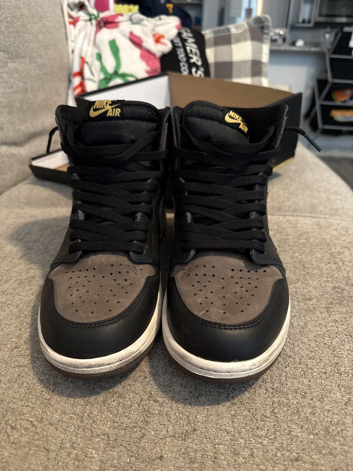 Jordan Brand AIR JORDAN 1 RETRO HIGH OG PALOMINO Size US 10 / EU 43 - 3 Thumbnail