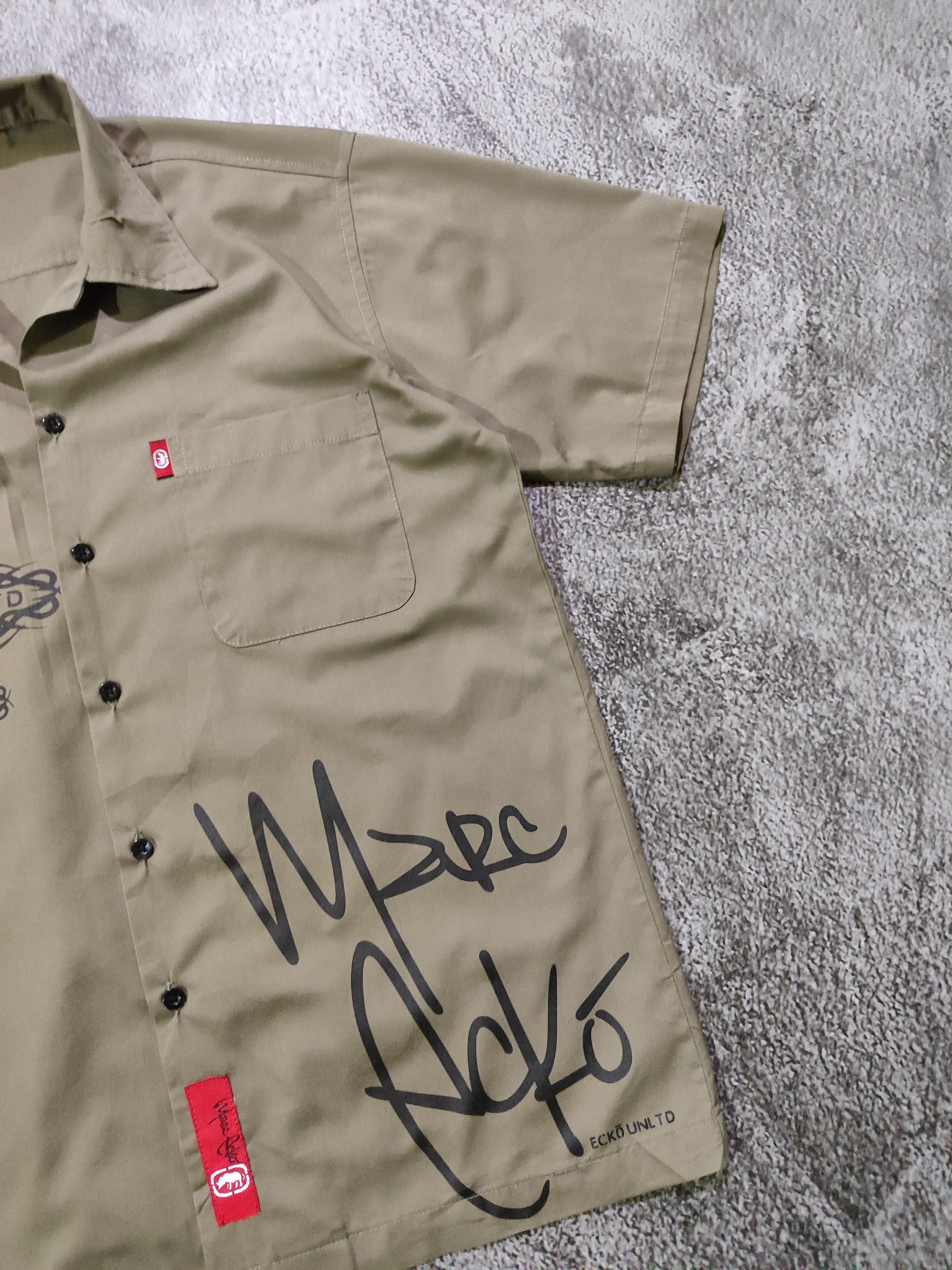 Ecko Unltd. Vintage Y2K Ecko Unltd. Tribal Button Shirt Size US M / EU 48-50 / 2 - 4 Thumbnail