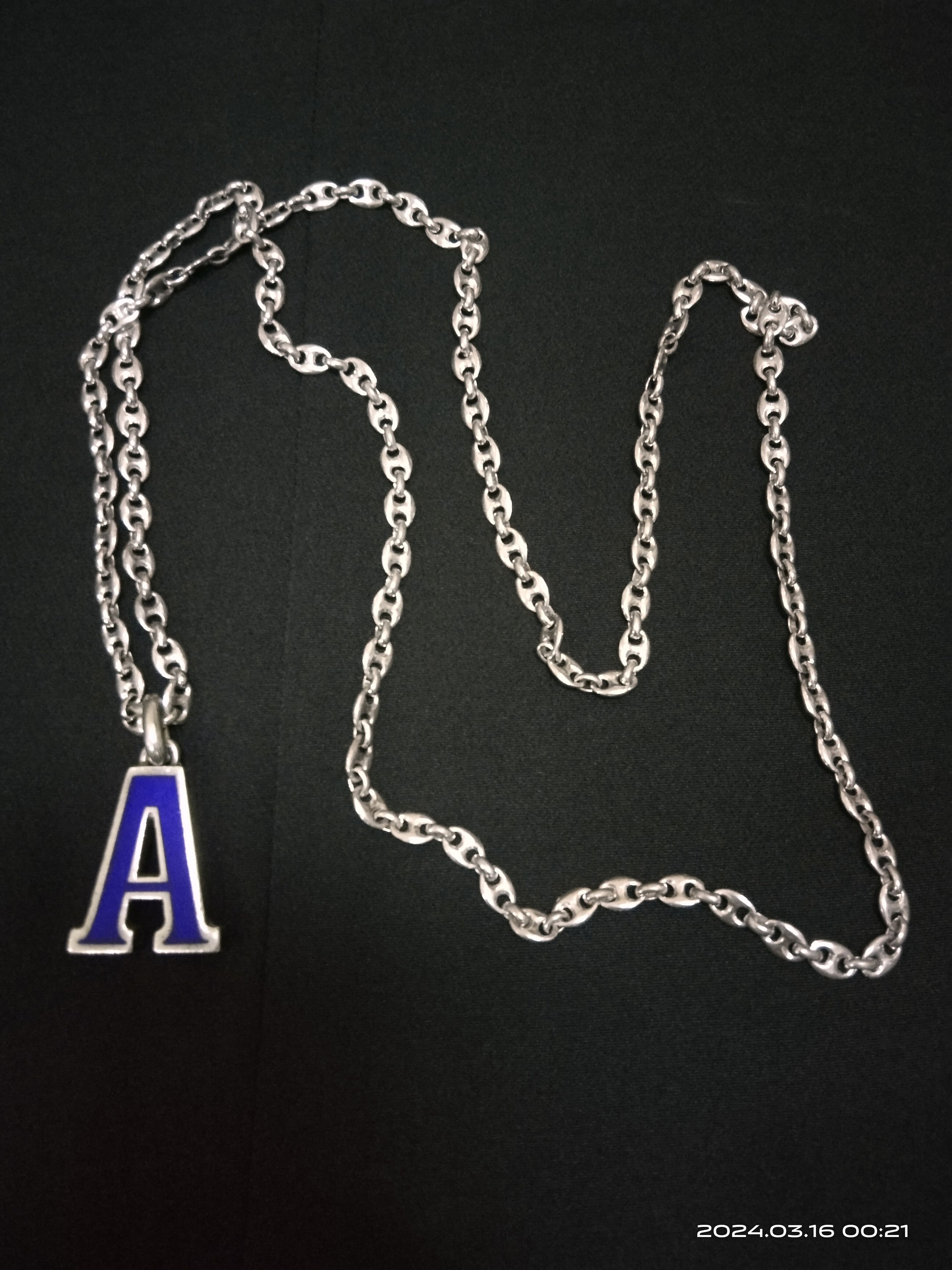 Vintage VINTAGE 70s GUCCI 925 LETTER A PENDANT Size ONE SIZE - 4 Thumbnail