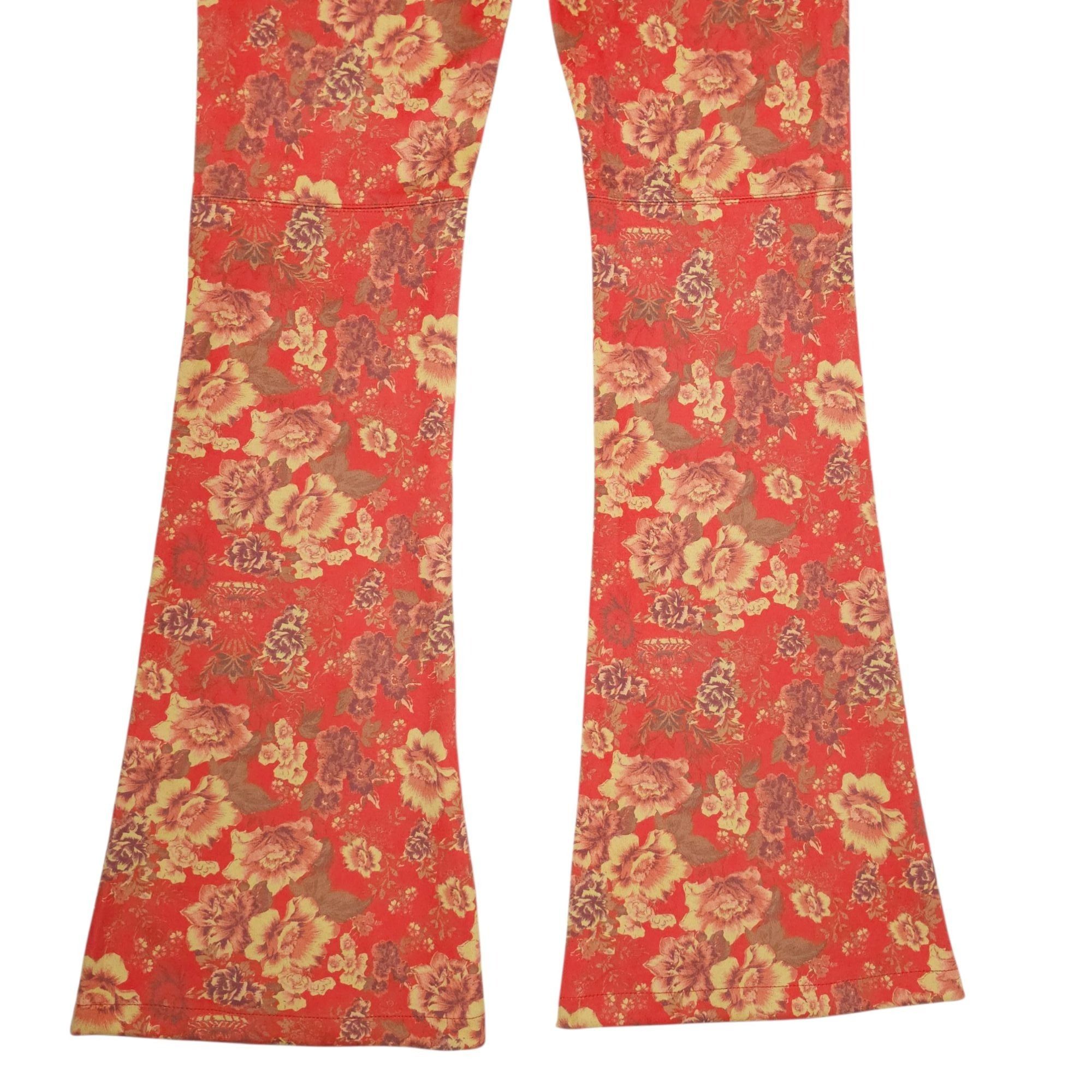 Free People We The Free People House Party Printed Pants Womens 27 Vegan Size 28" / US 6 / IT 42 - 12 Thumbnail