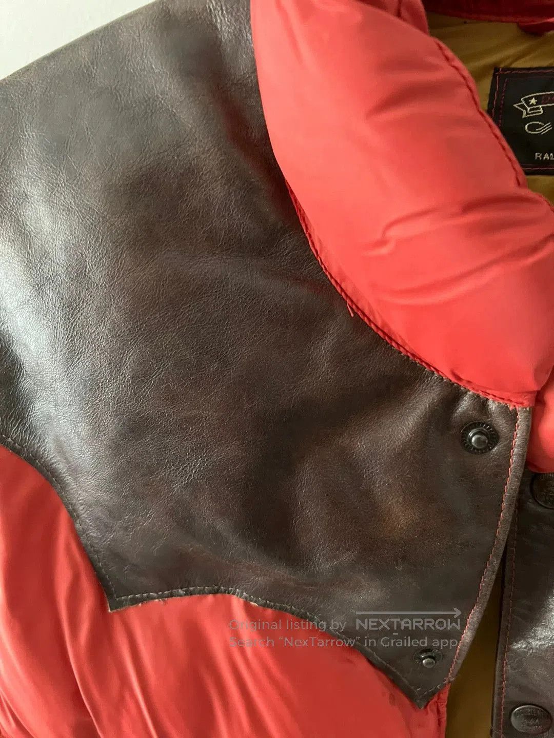 RRL Ralph Lauren RRL Down Vest with Leather Details. Size US M / EU 48-50 / 2 - 2 Thumbnail