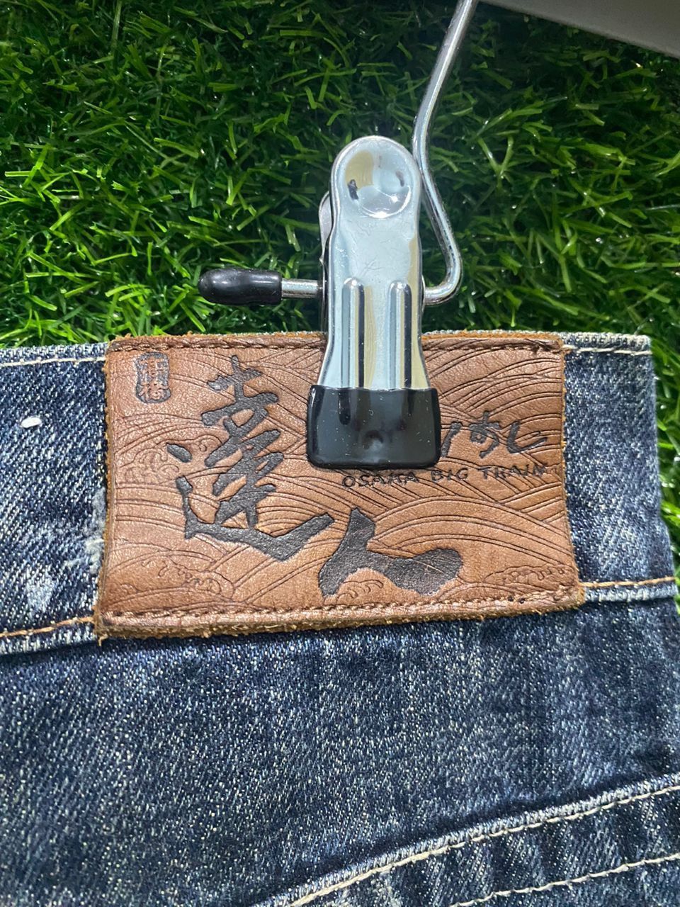 Designer × Japanese Brand Osaka Big Train Patchwork Denim Straight Cut Size US 32 / EU 48 - 3 Thumbnail