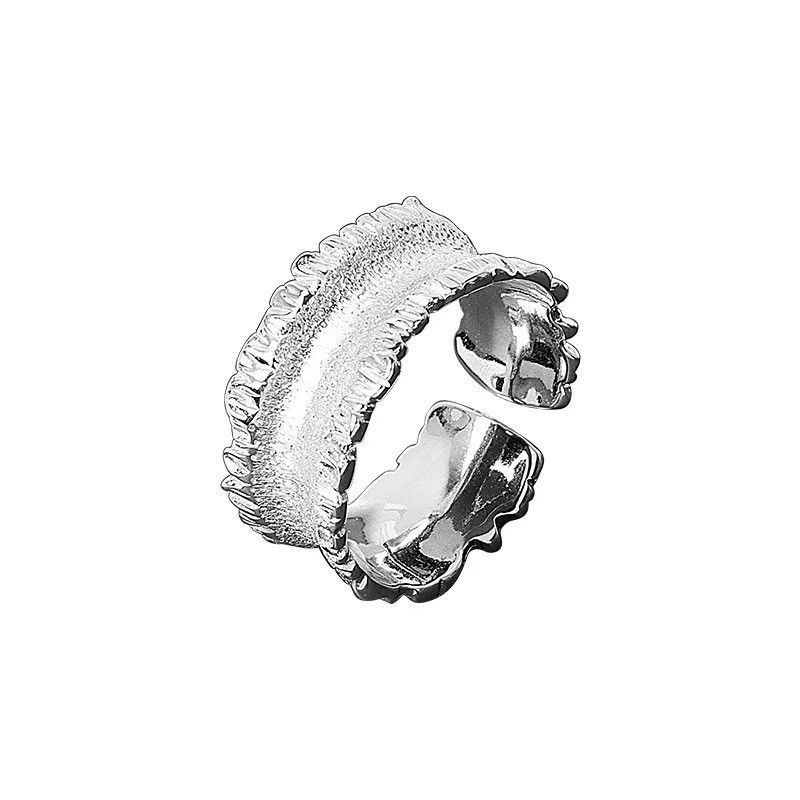Jewelry Real 925 Sterling Silver Engagement Rings Size ONE SIZE - 6 Thumbnail