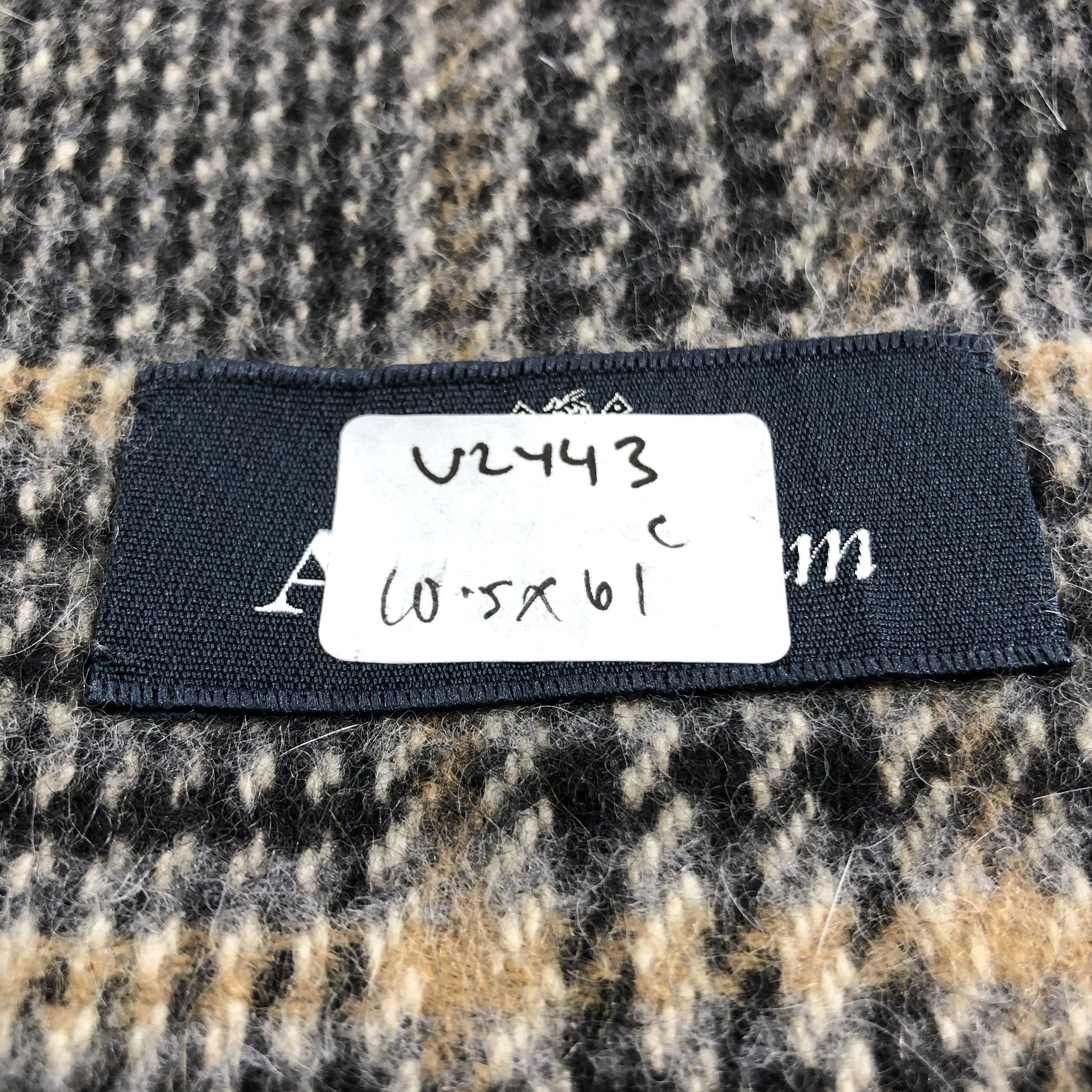 Aquascutum Aquascutum Cashmere Scarf Muffler Neckwear V2443 Size ONE SIZE - 5 Thumbnail