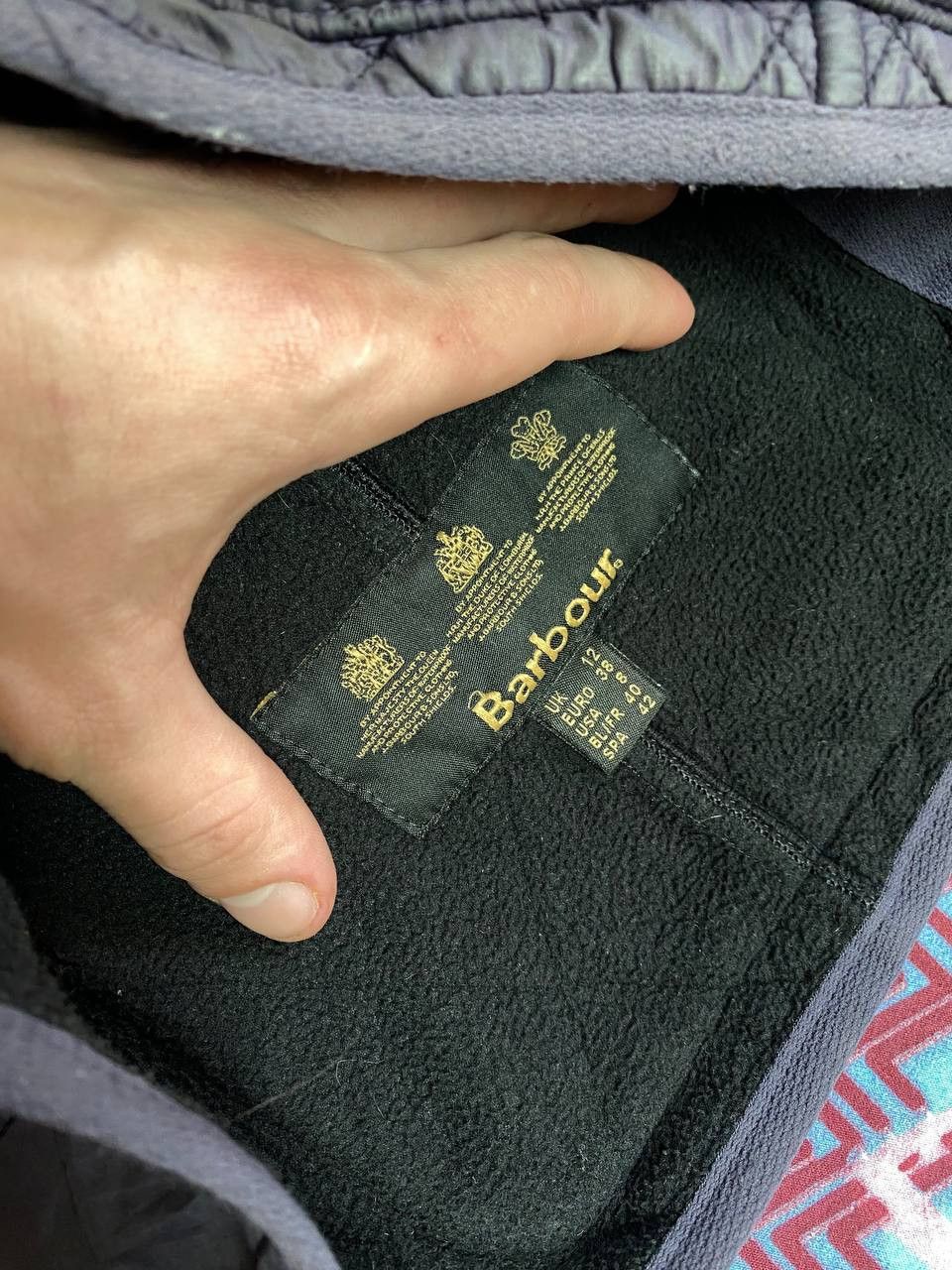 Barbour × Vintage Barbour Drax Quilt coat Women's size USA 8 Size M / US 6-8 / IT 42-44 - 2 Thumbnail