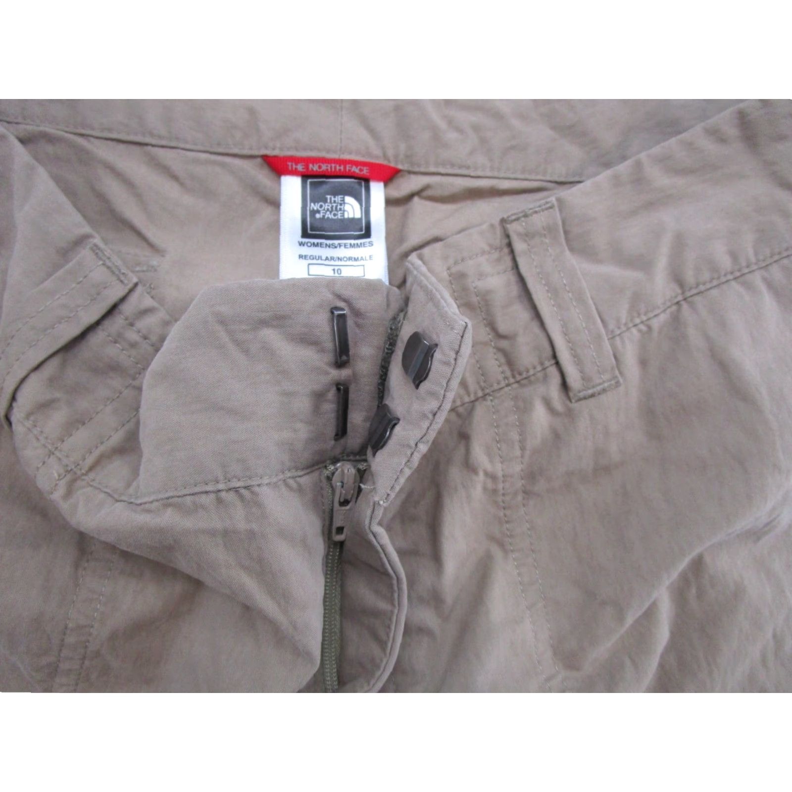 The North Face The North Face Shorts Bermuda Hiking Outdoor Beige Women's Size 10 Size 32" / US 10 / IT 46 - 4 Thumbnail