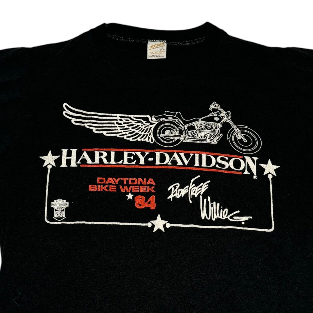 Harley Davidson × Vintage Vintage 1984 Harley Davidson Bike Week Shirt Adult Small Size US S / EU 44-46 / 1 - 2 Thumbnail