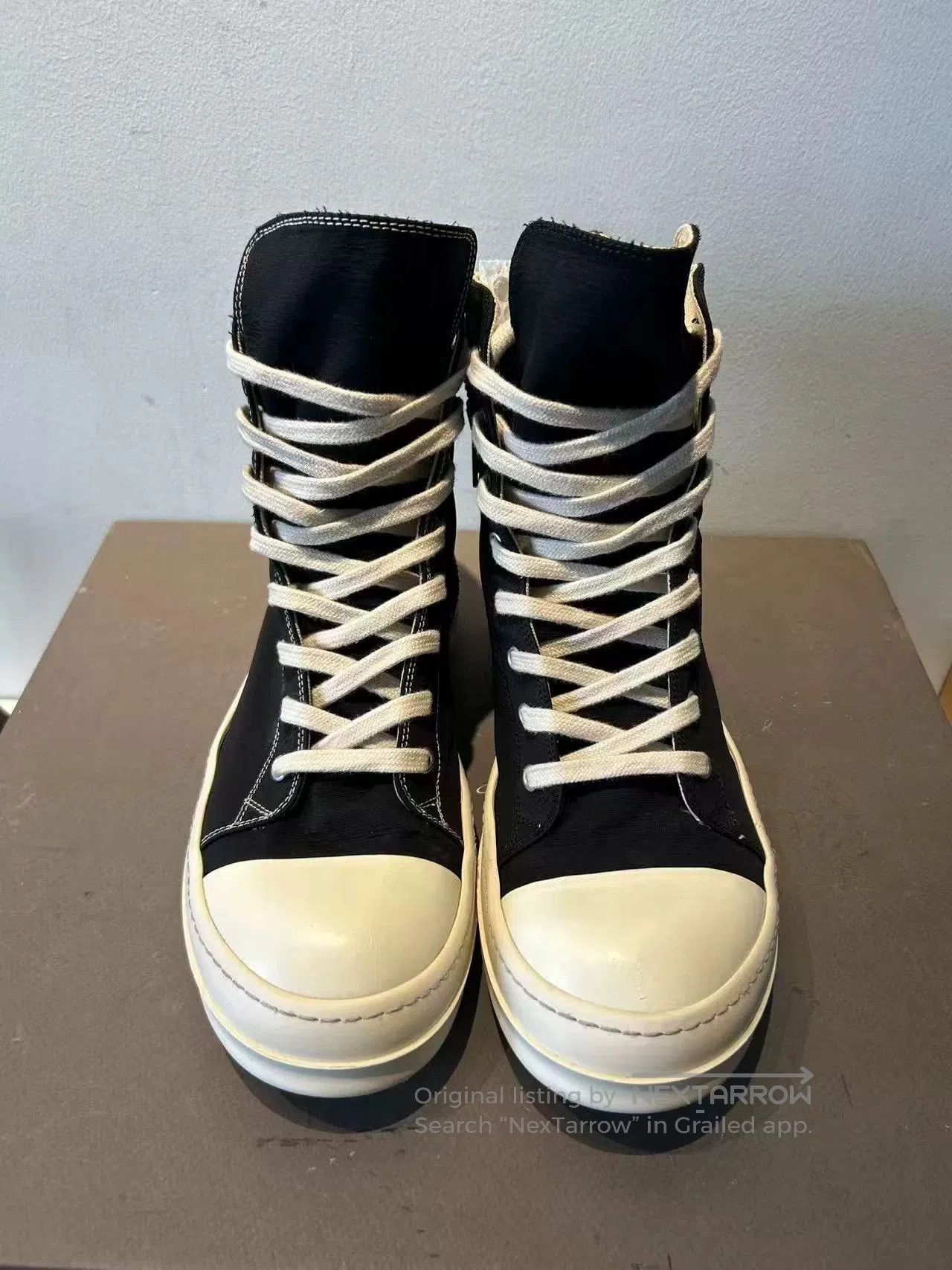 Rick Owens Rick Owens High-Top Sneakers Size 41. Size US 8 / EU 41 - 3 Thumbnail
