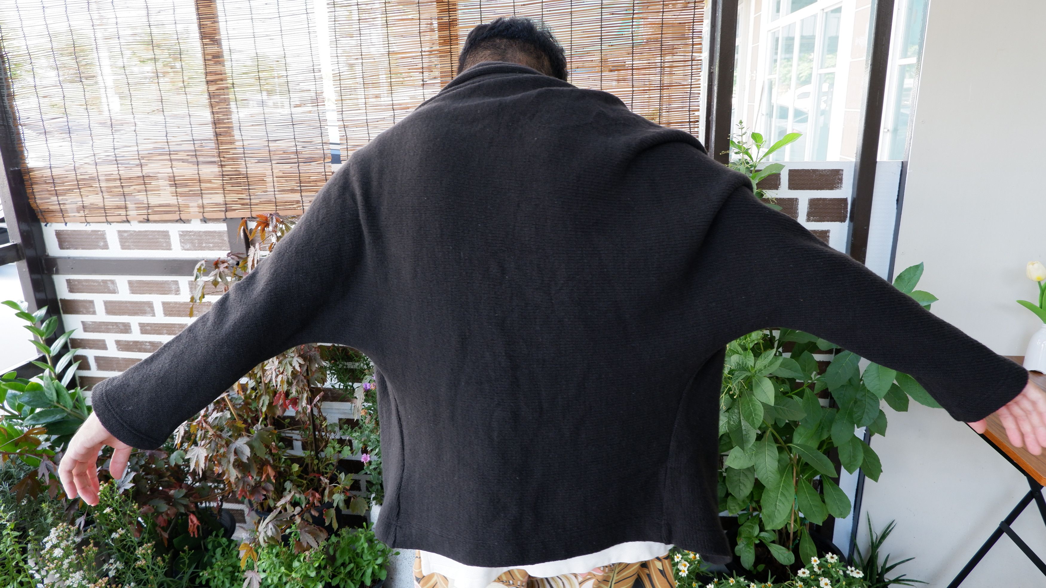 Yohji Yamamoto Yohji Yamamoto 2 Japan wool stretchable cardigan sweater vtg Size XS / US 0-2 / IT 36-38 - 18 Thumbnail