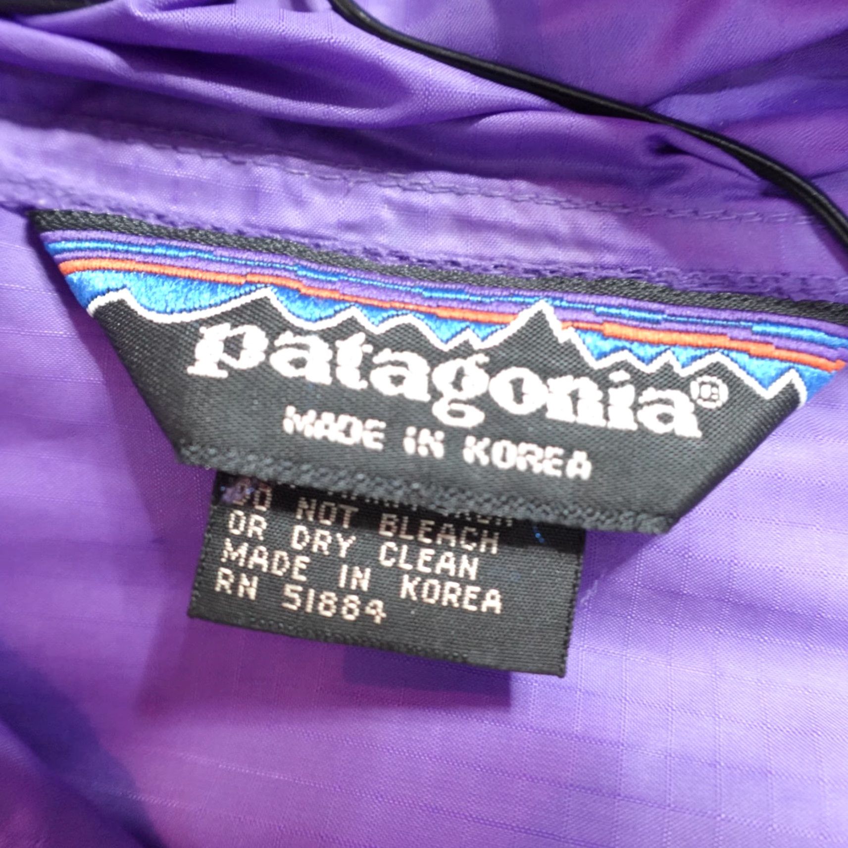 Patagonia VINTAGE Patagonia Jacket XL Purple Red Nylon Windbreaker Anorak Mens Full Zip Regular Size XL Red Nylon Patagonia Jacket Size US XL / EU 56 / 4 - 5 Thumbnail