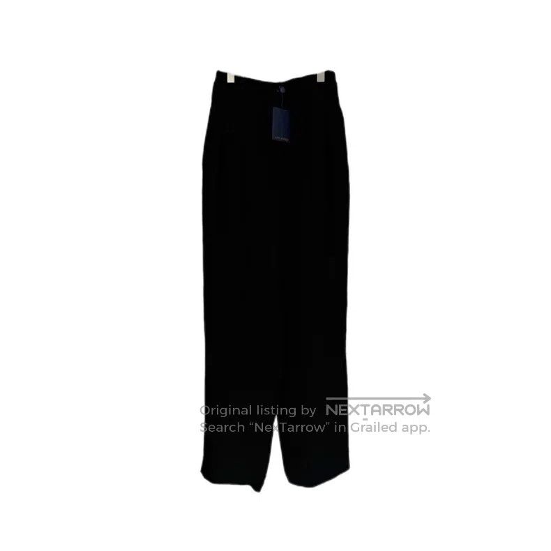 Louis Vuitton Louis Vuitton Black chiffon presbyopic leather label trous Size US 36 / EU 52 - 1 Thumbnail