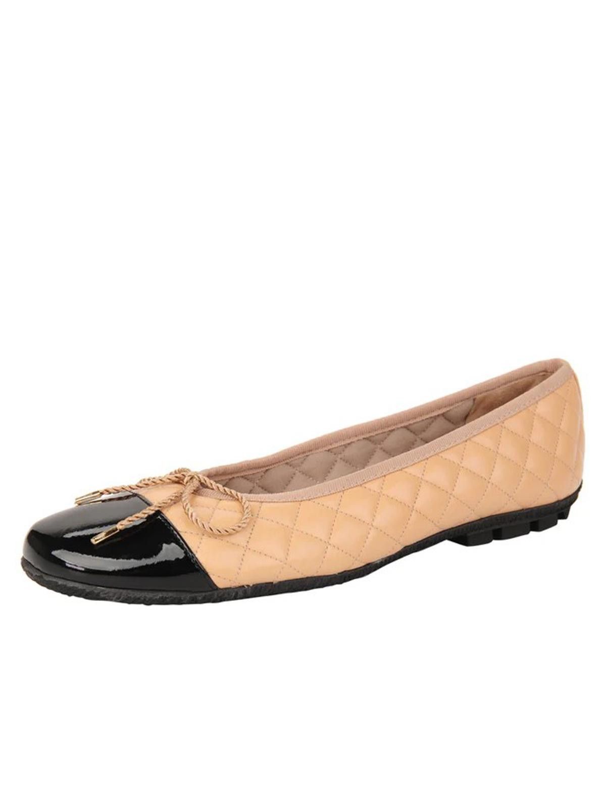 Other Paul Mayer Attitudes 'Cozy' Quilted Leather Ballet Flat NIB Size US 6 / IT 36 - 2 Thumbnail