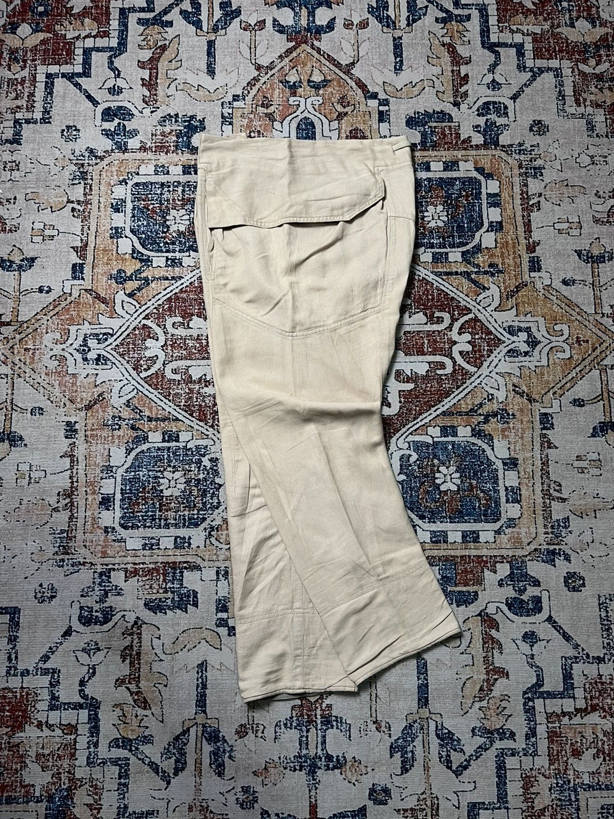 Marithe + Francois Girbaud Le Casual De Marithe Francois Girbaud Long Pants Big Pocket Size US 31 - 6 Thumbnail