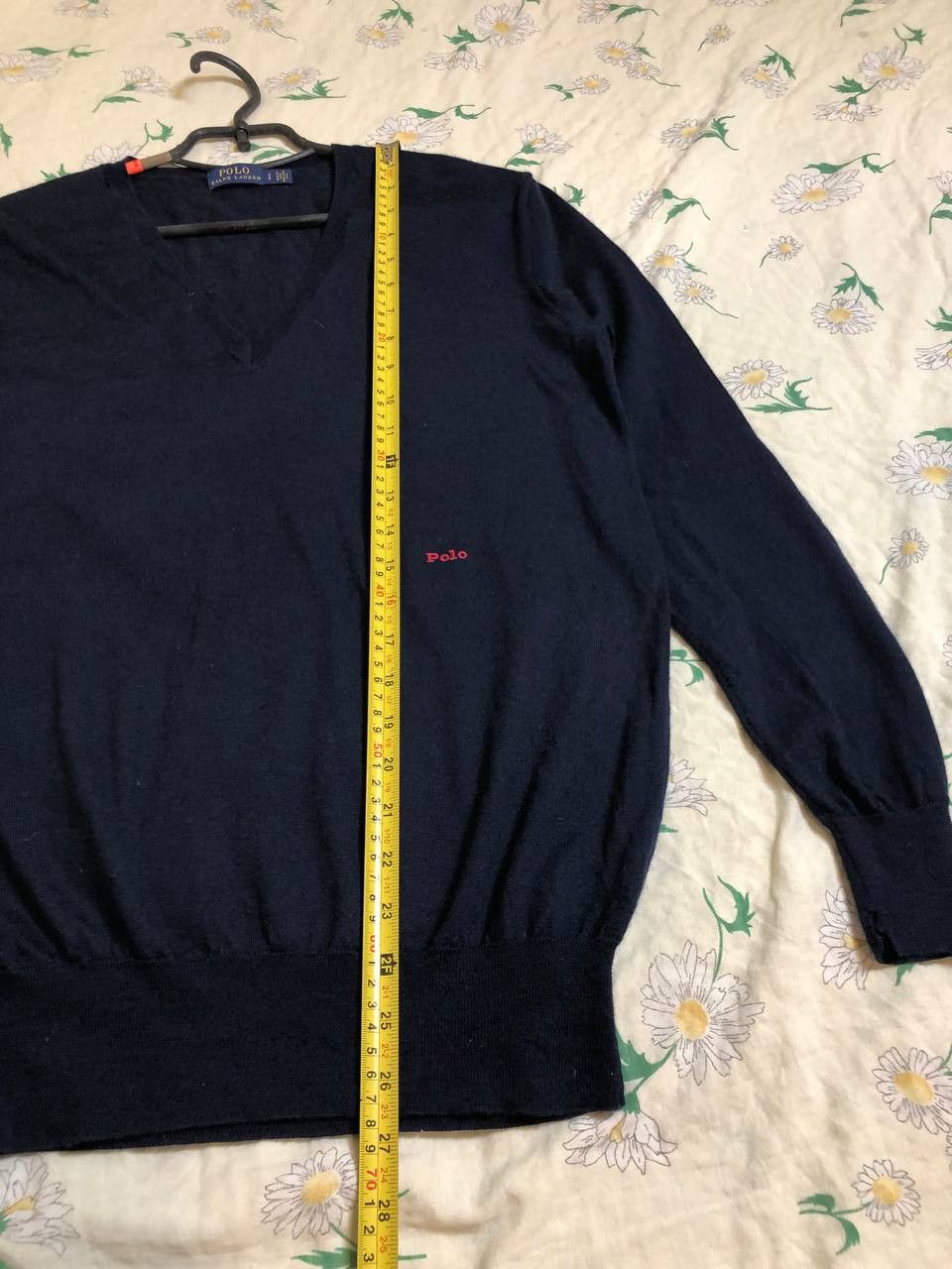 Polo Ralph Lauren Polo Ralph Lauren wool Blend V-neck Sweater Size US S / EU 44-46 / 1 - 7 Thumbnail