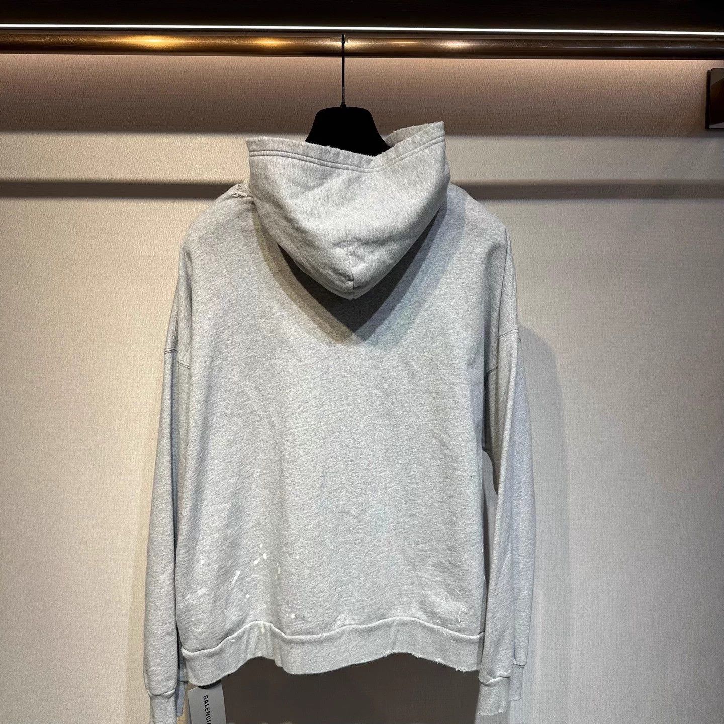 Balenciaga Balenciaga gray color splatter hoodie size 2 NWT Size US M / EU 48-50 / 2 - 6 Thumbnail