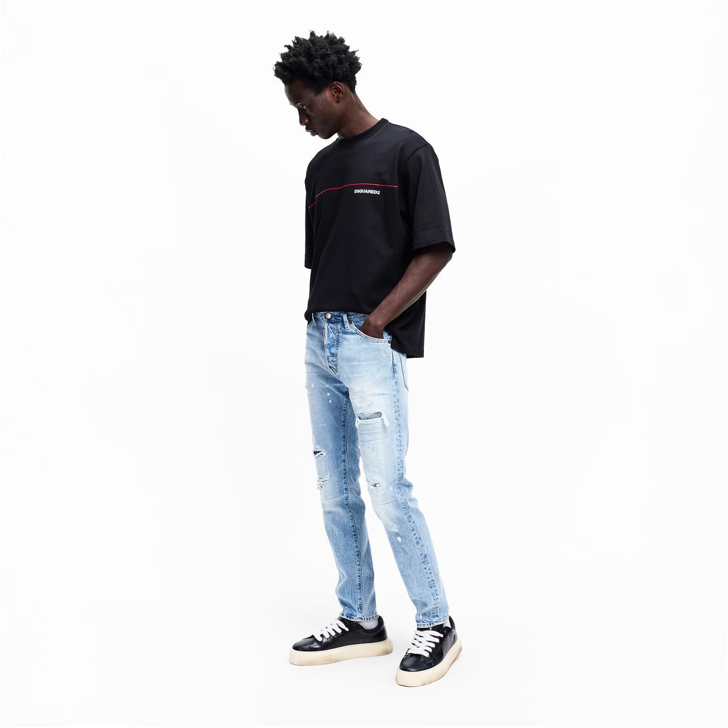 Dsquared2 o1g2r1mq0426 Cool Guy Slim Jeans in Blue Size US 32 / EU 48 - 5 Thumbnail