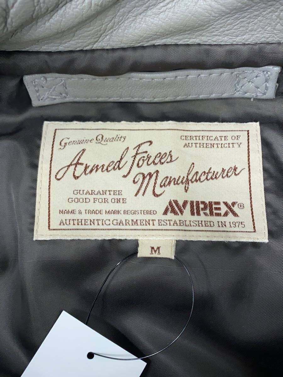 Avirex Avirex Goat Leather Single Rider Jacket Grey Size US M / EU 48-50 / 2 - 3 Thumbnail