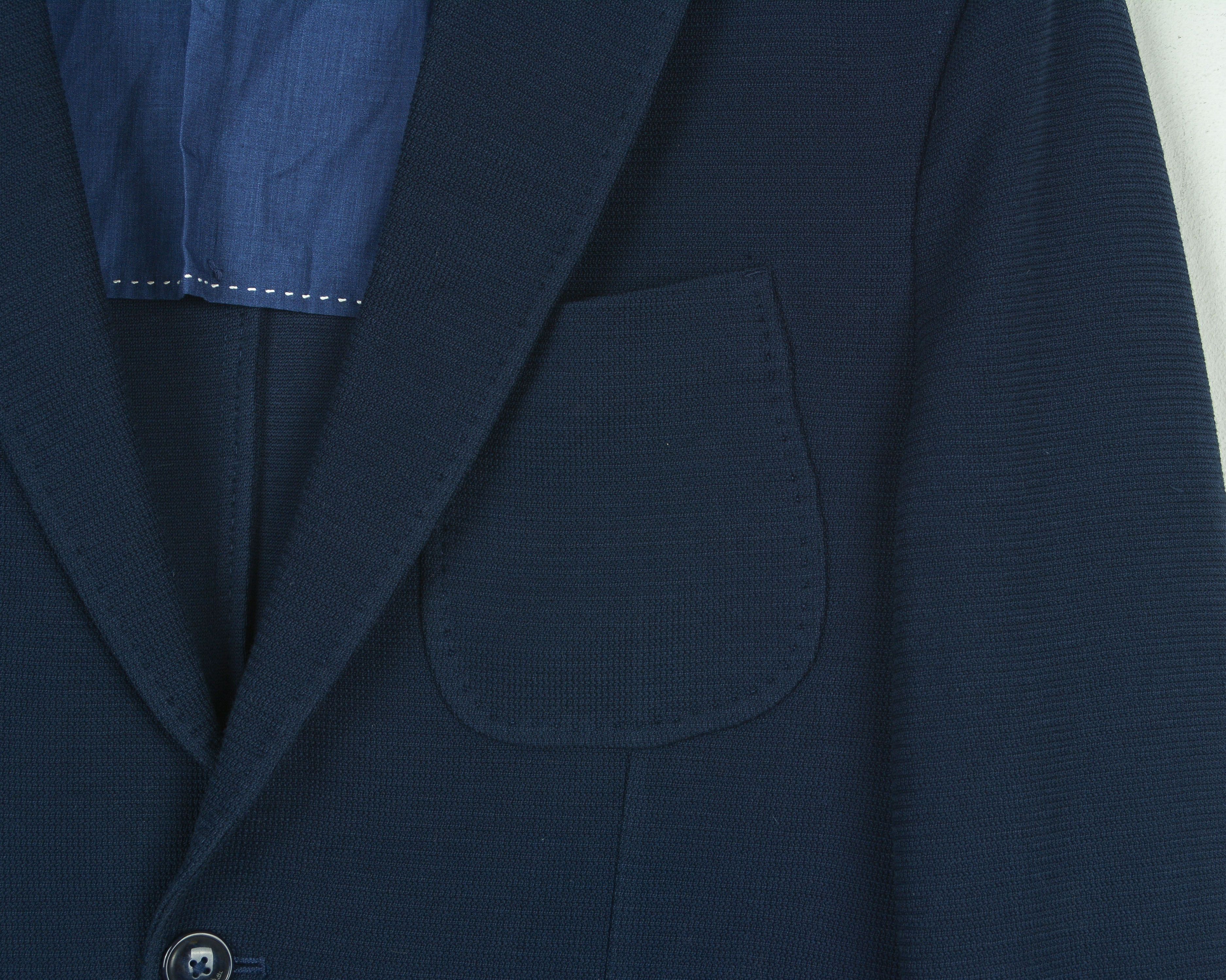Massimo Dutti Cotton M Blazer US 40 Suit Jacket Slim fit EU 50 Coat Sport Size 40R - 5 Thumbnail