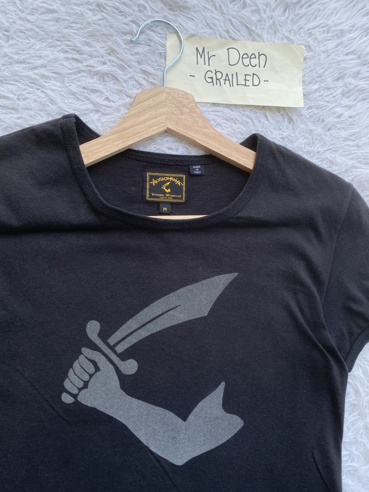 Vivienne Westwood Rare Vivienne Westwood Anglomania Black Tshirt Size S / US 4 / IT 40 - 9 Thumbnail