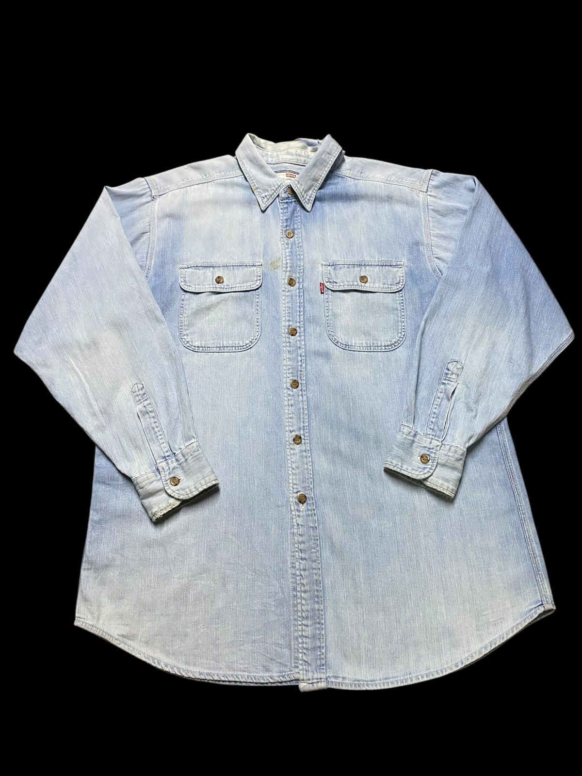 Levi's Vintage Levis Light Wash Size US XL / EU 56 / 4 - 1 Thumbnail