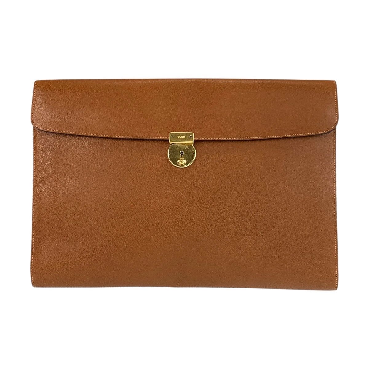 Gucci Gucci Gucci Leather Clutch Bag Leather Clutch Bag 0171233063 DUTY FREE for USA Size ONE SIZE - 1 Thumbnail