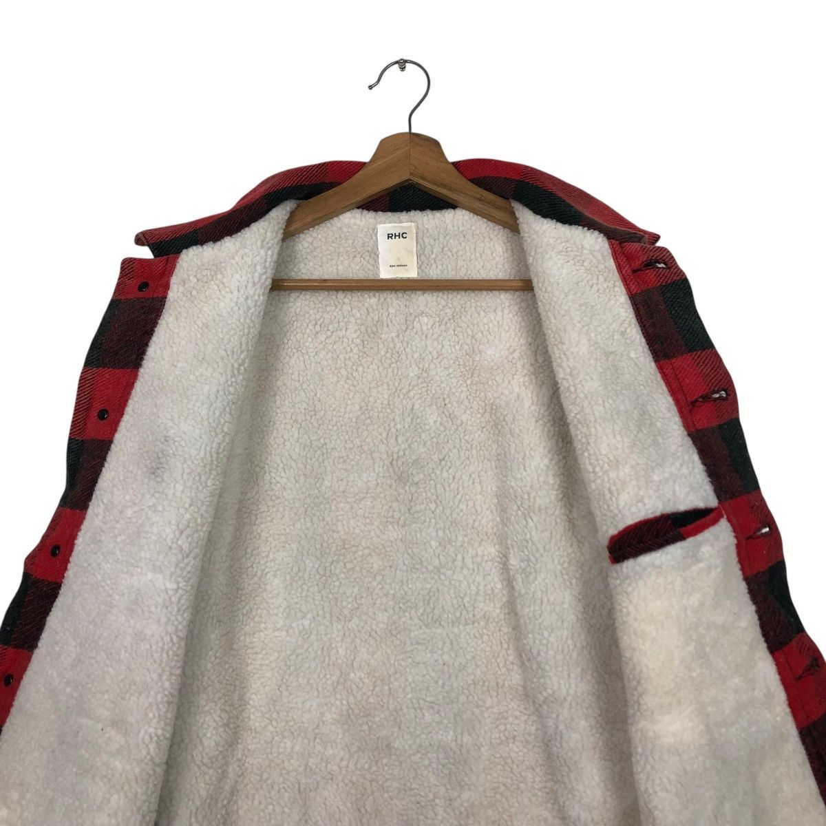 Japanese Brand 🔥VINTAGE FLANNEL JACKET BLANKET RHC TARTAN ISSEY MIYAKE Size US M / EU 48-50 / 2 - 16 Thumbnail