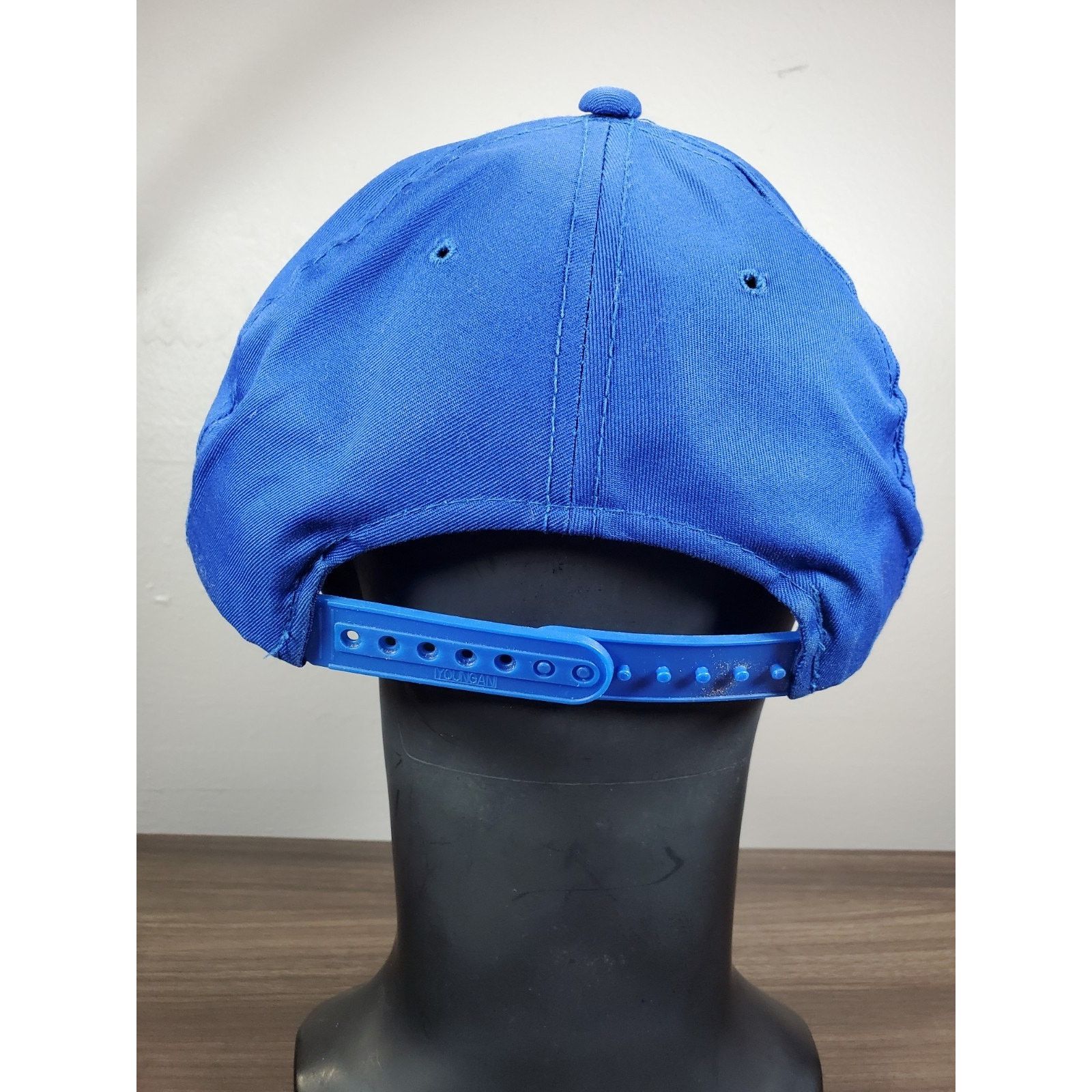 Vintage Royal Mistic Premium Natural Beverages Blue Snapback Hat Cap Size ONE SIZE - 7 Thumbnail