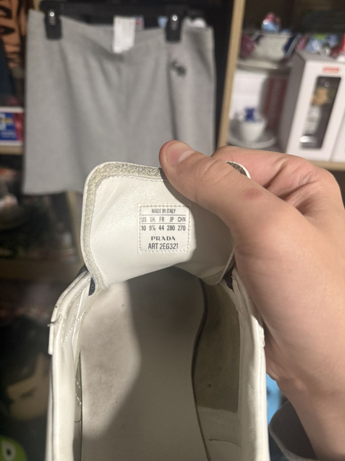 Adidas × Prada Adidas X Prada Black/White Superstar Sneakers Size US 10 / EU 43 - 6 Thumbnail